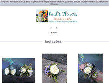 Tablet Screenshot of bremertonflorist.com